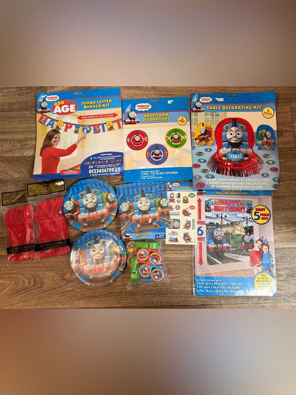 Thomas & Friends Birthday Party set